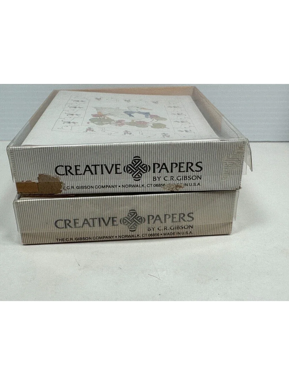 Vintage Goose Stationery Set Creative Papers Gibson Cards/Envelopes 19 Cards NOS